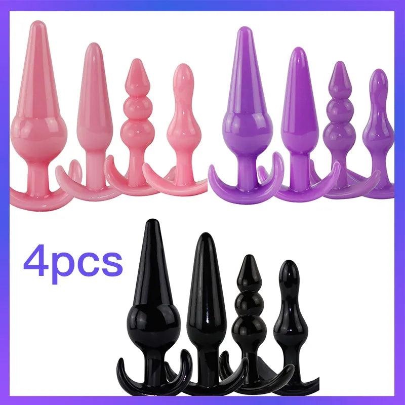 PleasureWave Silicone Anal Set