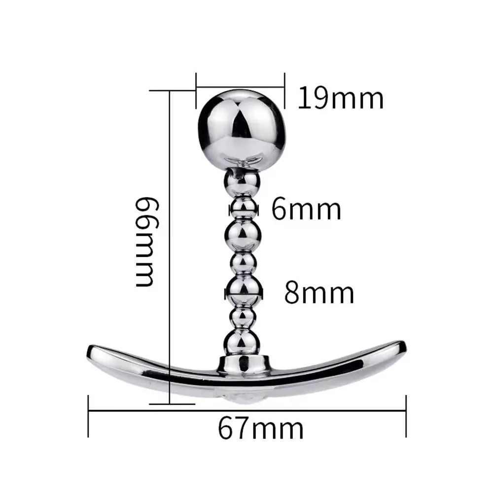 2 Style Metal Anal Plug Outdoor Wear Butt Plug Sex Toys with Crystal J –  leisure pleasure